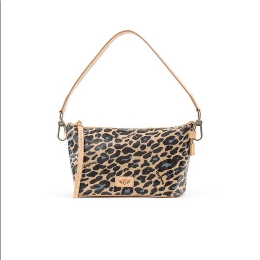 Consuela Blue Jag Bag NWOT - Picture 1 of 8
